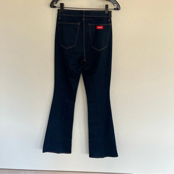 NWOT L'AGENCE Joplin 70s High-Rise Flare Jeans Rinse Dark Wash Denim Women’s 25 - Picture 9 of 12